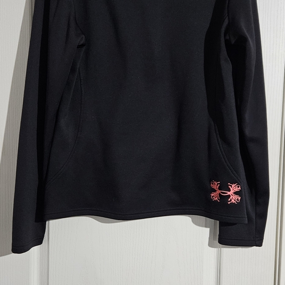 Women's UNDER ARMOUR 1/2 ZIP PULLOVER - Picture 2 of 3